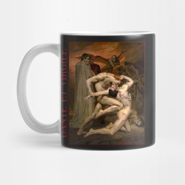 Dante and Virgil in Hell by Bouguereau by academic-art